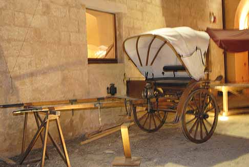 Ferragosto - Calesse a due ruote della met del XX secolo