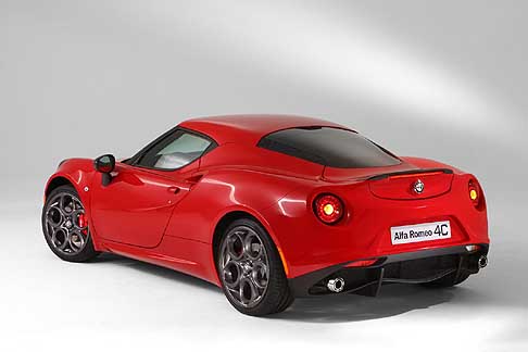 Alfa Romeo - Alfa Romeo 4C retortreno super sportiva
