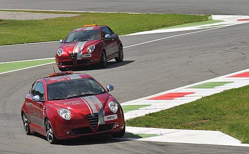 Alfa Romeo - Alfa Romeo partecipa all'evento motociclistico, in qualit di Top Sponsor e di Safety Car Ufficiale, sin dal 2007.