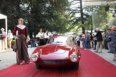 Alfa Romeo - Disegnata da Franco Scaglione, questa particolare vettura  stata oggetto di un approfondito lavoro di restauro. 