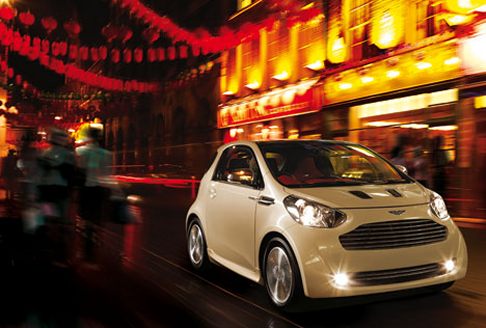 Aston Martin - Auto utilitaria Aston Martin Cygnet