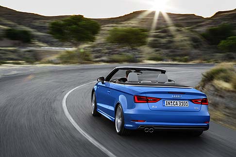 Audi - Alla base dellofferta tra i motori TDI si colloca il propulsore 1.6 TDI 110 CV, il pi efficiente della gamma A3 Cabriolet. 