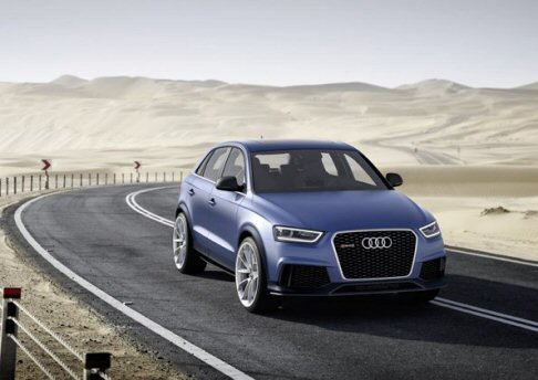 Audi - La concept Audi RS Q3 anticipa le soluzioni stilistiche e meccaniche dei quattro anelli per il segmento in forte crescita dei Suv / Crossover.