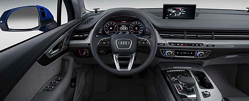 Audi - Con la sua gamma di sistemi di assistenza alla guida, la nuova Audi Q7 ridefinisce gli standard del suo segmento.