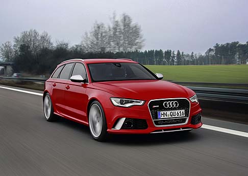 Audi - NellAudi RS 6 Avant il fiore allocchiello  indubbiamente il motore 4.0 TFSI, un esempio della strategia Audi orientata al downsizing.