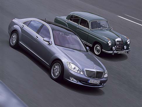 Mercedes - Proprio questanno si celebrano i centodieci anni della Classe S, ambasciatrice del motto The best or nothing.