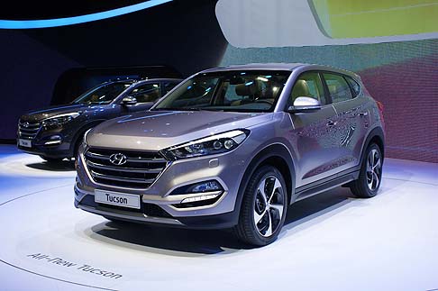 Hyundai - Il suv Hyundai Tucson tra le vetture in gara