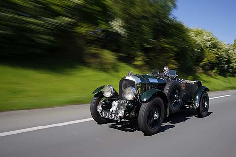 Bentley - Bentley festeggia anche un importante anniversario, gli 85 anni delliconica 1930 Blower Bentley, che far la sua comparsa durante il Quail Rally.