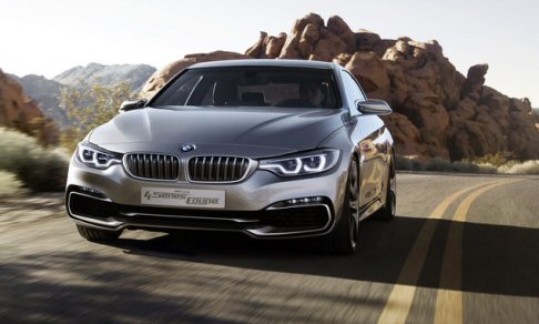 BMW - Nella vetrina americana  attesa linedita BMW Concept Serie 4 Coup, che anticipa le generazioni future delle Coup BMW di classe media. 
