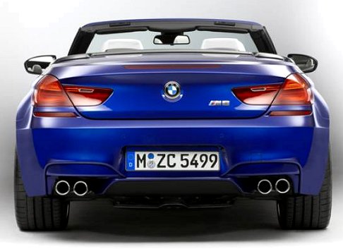 BMW - BMW M6 cabrio posteriore vettura