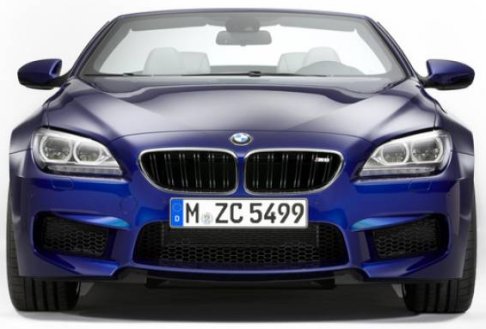 BMW - BMW M6 anteriore vettura coup cabrio 
