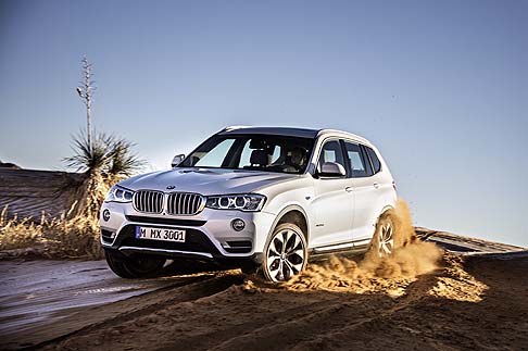 BMW - Per quanto riguarda, invece, la BMW X3, in oltre dieci anni e dopo oltre un milione di esemplari venduti,rappresenta il simbolo di dinamismo sportivo, di ambiente premium e di agilit robusta.