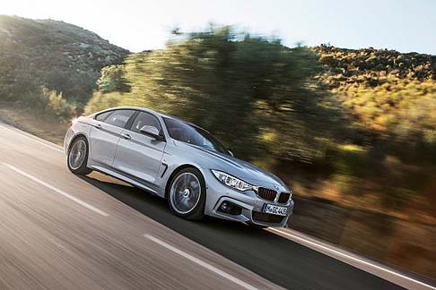 BMW - Rispetto alla versione Coup a due porte, la BMW Serie 4 Gran Coup a quattro porte offre un accesso pi confortevole.