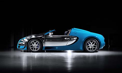 Bugatti - Il terzo e ultimo veicolo, denominato Meo Costantini, capo della squadra corse della fabbrica Bugatti,  stato presentato a novembre 2013 al Dubai Motor Show.