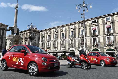 Enjoy - Car Sharing Enjoy presentato a Catania