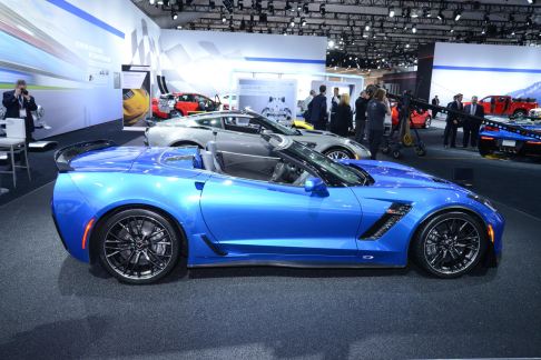 Chevrolet - Corvette Z06 convertible in versione spider al New York Auto Show 2014