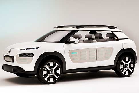 Citroen - Citroen Cactus concept nuova linee di vetture C-Line che affiancheranno le sportive Citroen DS