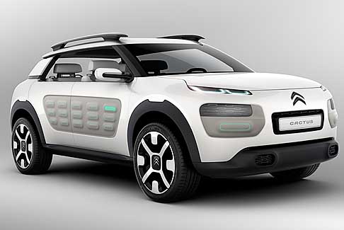 Citroen - Citroen Cactus concept una nuova sfida sar presente al Salone di Francoforte