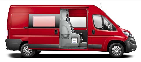Fiat - La gamma di Nuovo Citroen Jumper si articola su una ricca variet di versioni, con 4 lunghezze disponibili (L1, L2, L3, L4) su 3 passi (3 m, 3m45, 4m04) e 3 altezze possibili (H1, H2, H3), per rispondere alle esigenze delle varie attivit.