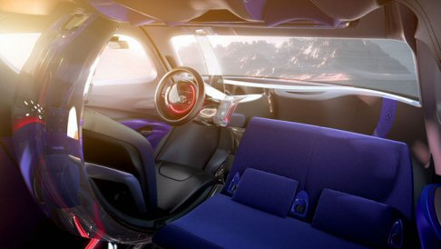Citroen - Citroen Tubik Concept adotta la tecnologia HYbrid4