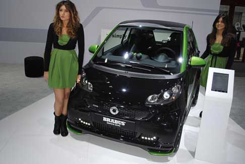 Motor Show - City car Brabus electric drive Motor Show 2012 ultima edizione