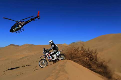 Dakar 2013 - Dakar 2013 - 13 stage la Honda CRF450X del biker Todd Smith