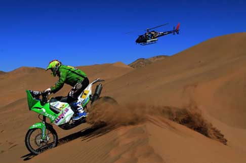 Dakar 2013 - Dakar Rally Raid 2013 - 13 stage moto KTM 450 Rally Repplica del biker Pal Anders Ullevalseter