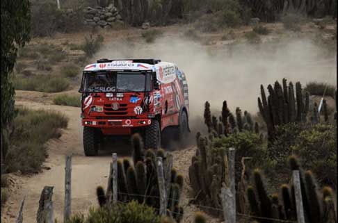 Dakar 2013 - Dakar 2013 14 stage con il camion Tatra di Loprais Ales