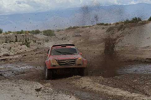 Dakar 2013 - Dakar 2013 8 stage veicolo n.308 driver Sousa Carlos e Ramalho Miguel su Great Wall