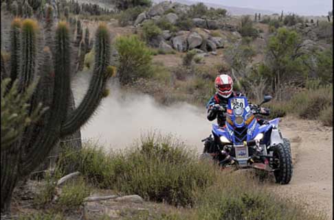 Dakar 2013 - Dakar 2013 Quad Yamaha di Marcos Patronelli che vince la Dakar