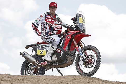 Rally Raid - Dakar 2014 bike Honda con lo spagnolo Barreda Bort Joan