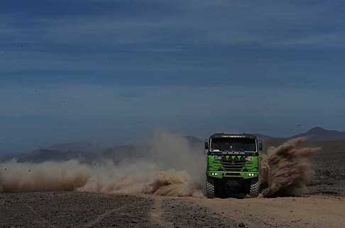 Mercedes-Benz - Dakar stage 8 Track Tatra T 8156 driver Kolomy Martin