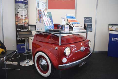 Fiera del Levante - Design arredo musetto Fiat 500 alla Fiera del Levante di Bari