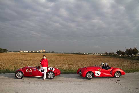 Ermini e Simca - Gran Premio Nuvolari con le auto storiche Ermini 1100 Sport Siluro del 1951 e la Simca Huit Deho del 1938