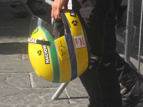 Bruno Senna - Casco di F1 del pilota Bruno Senna