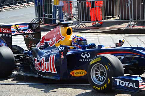 Red Bull - La Red Bull del pilota australiano Mark Webber