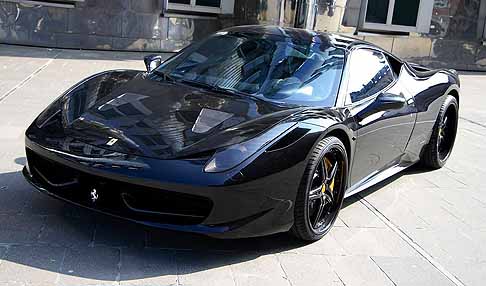 Ferrari - Ferrari 458 Black Carbon Edition