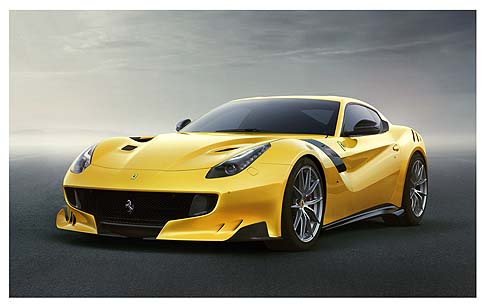 Ferrari - E una vettura celebrativa la Ferrari F12tdf, che vuole rendere omaggio al Tour de France, la gara di durata francese.