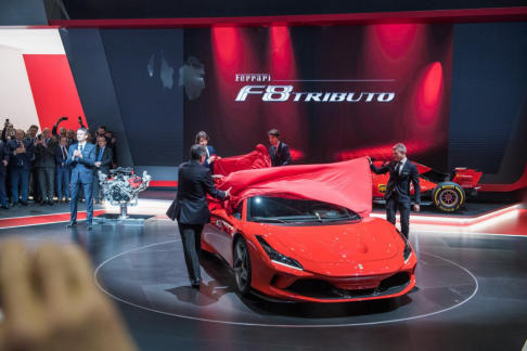 Ferrari - Disegnata dal Centro Stile Ferrari, la F8 Tributo offre nella vista anteriore l’S- Duct