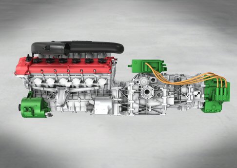 Ferrari - Laltra grande novit al salone di Beijing  rappresentata dallevoluzione dellHY-KERS. 