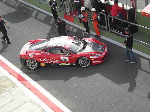 Ferrari Challenge - Ferrari Challenge del pilota Vezzoni a Vallelunga