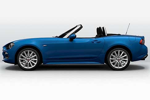 FCA - Fiat 124 Spider azzurro Italia