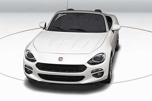FCA - Fiat 124 Spider bianco gelato