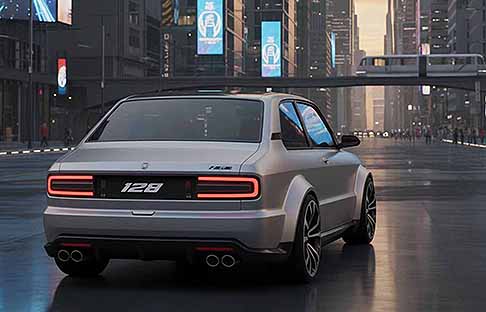 Fiat - Fiat 128 render posteriore vettura. Scopri il retrotreno della nuova Fiat 128 Concept Car come potrebbero errere. Non perdere le foto!