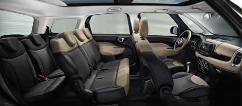Fiat - Fiat 500L Living sedili interni