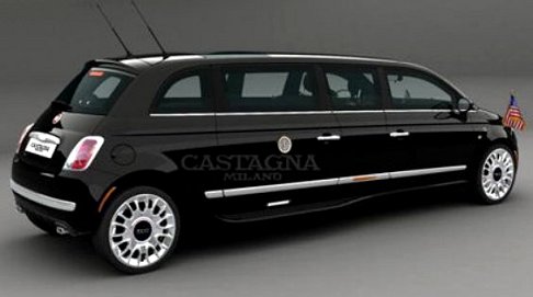 Castagna Milano - Fiat 500 limousine by Castagna Milano
