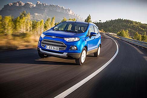 Ford - Agile, sportivo efficiente e confortevole sono le qualit del nuovo suv del brand Ovale dedicato al mercato europeo Ford EcoSport.