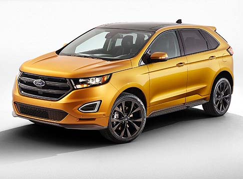 Ford - Carismatico e tecnologicamente avanzato, il nuovo Ford Edge rappresenter fiore all'occhiello della gamma dei SUV Ford presente in Europa e che include gi i modelli Kuga ed EcoSport.