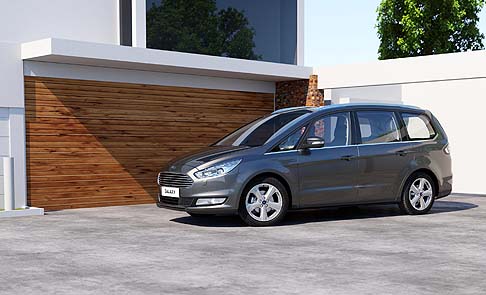 Ford - Un restyling che punta su design  funzionalit  in arrivo con il nuovo Ford Galaxy 7 posti, lelegante proposta per il segmento delle monovolume realizzato dal brand Ovale.