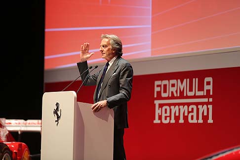 Ferrari -  Oltre 250 giornalisti, provenienti da 34 paesi diversi, si sono dati appuntamento a Maranello, su invito della Ferrari, chiamati in occasione dell'evento Formula Ferrari riservato alla stampa.